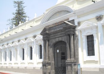 Antigua Facultad de Derecho de la Universidad de San Carlos, en el Centro Histórico. / Foto: USAC.