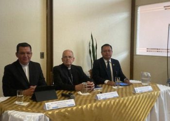 Arzobispos de Guatemala informan sobre el Congreso Eucarístico Nacional. / Foto: The Vatican News.