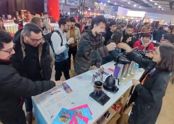 Café de Guatemala presente en Santiago de Chile. / Foto: Minex.