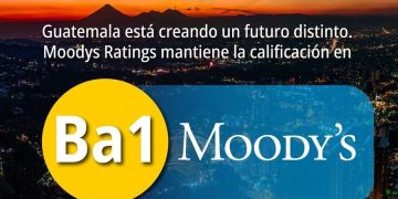 Guatemala obtiene una perspectiva Ba1 estable por parte de calificadora Moody´s Ratings