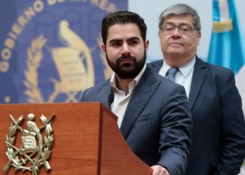 Secretario de Comunicación Social de la Presidencia, Santiago Palomo. / Foto: Daniel Ordoñez y Byron de la Cruz.