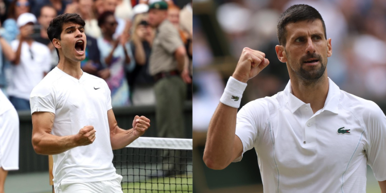 La juventud de Alcaraz choca ante la experiencia de Djokovic en Wimbledon