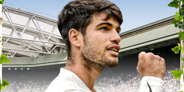 Carlos Alcaraz, ganador de Wimbledon 2024. / Foto: Cuenta de X @Wimbledon,