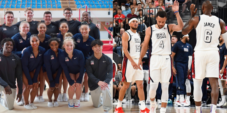 De Simone Biles a LeBron James, Estados Unidos desembarca en París con todo su arsenal