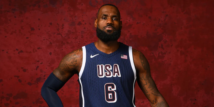 LeBron James será el abanderado de Estados Unidos en París 2024