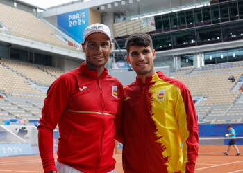 Nadal y Alcaraz, la sensación de la Villa Olímpica