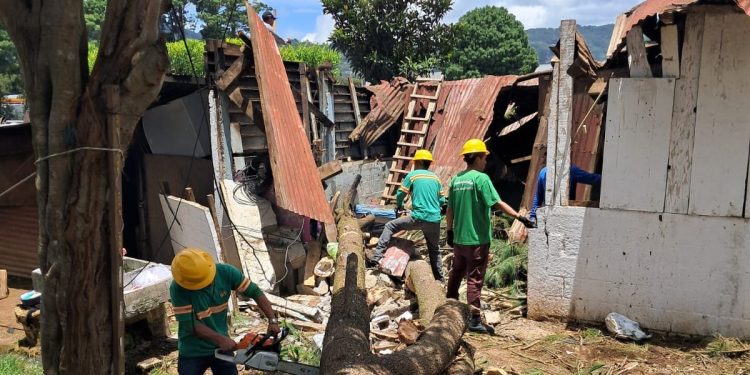 Más de 6 mil 900 viviendas con daños durante la época de lluvias 2024, según Conred