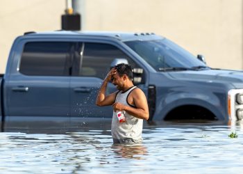 Devastación e inundaciones por huracán Beryl. / Foto: EFE