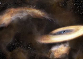 Ejemplo de agujero negro de masa intermedia. / Foto: Astrobitácora.