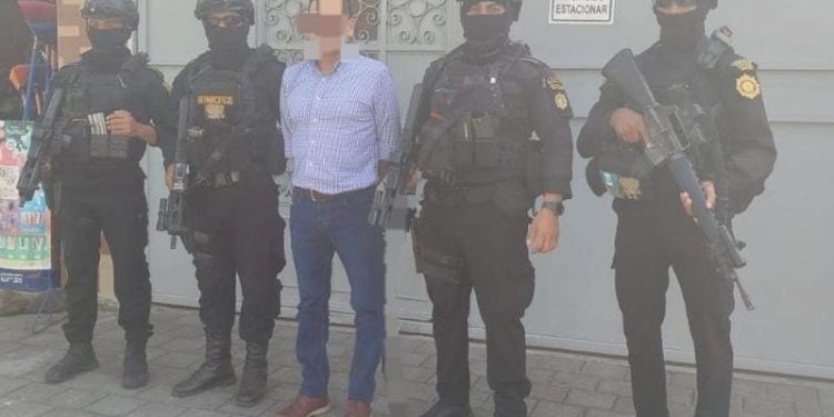 PNC captura a presunto narcotraficante extraditable en zona 15