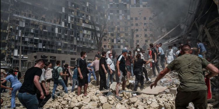 Guatemala condena ataque al Hospital Infantil en Kiev, Ucrania. /Foto: Twiter de @ZelenskyyUa.