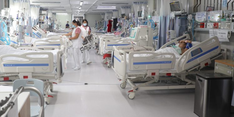 Hospital Modular del IGSS de zona 11 se ha convertido en centro de referencia para los afiliados. / Foto: IGSS.