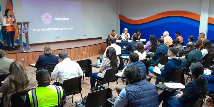 Se-Conred instala Mesa Multisectorial para atender los daños a causa de la temporada lluviosa.