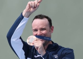 Luego de haber ganado el bronce en tiro, Jean Pierre Brol dedicó la medalla a Guatemala.