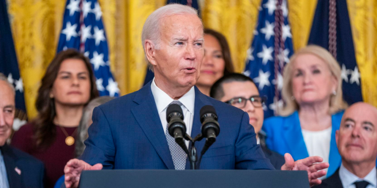 Joe Biden, uno de los ocho presidentes de EE. UU. que declinó la reelección. / Foto: EFE.