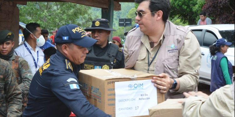 La ayuda humanitaria continúa llegando a Cuilco, Huehuetenango