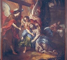 "La oración del huerto", de Tomás de Merlo, recuperada en 2023. / Foto: MCD