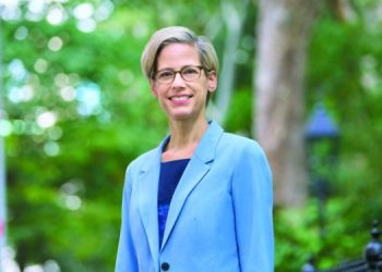 Margaret Satterthwaite, relatora especial de Naciones Unidas sobre la independencia de magistrados y abogados, se pronuncia sobre elección de cortes en Guatemala. /Foto: Archivo AGN