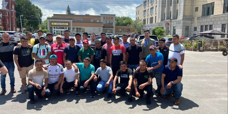 Más de 22 mil guatemaltecos han sido beneficiados con el programa de trabajadores temporales. / Foto: Minex.