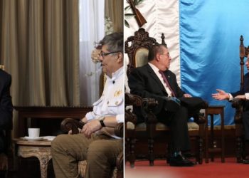 El presidente Bernardo Arévalo manifiesta respaldo a los ministros de Gobernación y Relaciones exteriores, ante interpelación en el Congreso.