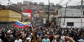 Protestas se intensifican en Venezuela por resultados electorales. / Foto: Euronews.