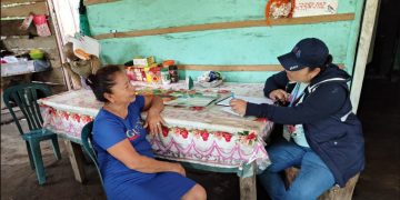 Registro del programa Beca Artesano en Jutiapa. / Foto: Mides.