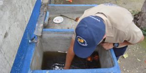 Salud advierte a escuelas sobre control y prevención del dengue. / Foto: MSPAS.