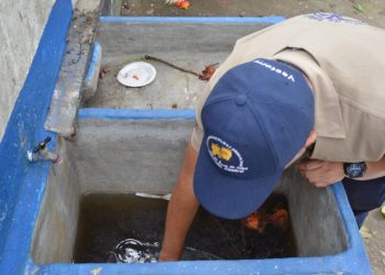 Salud advierte a escuelas sobre control y prevención del dengue. / Foto: MSPAS.