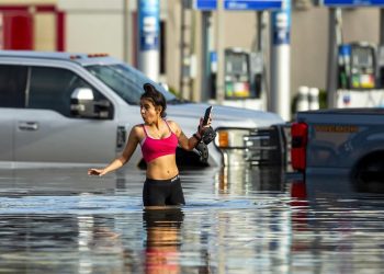 La tormenta Beryl causó severas inundaciones en amplias zonas de Houston, Texas.