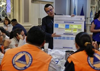 Instituciones de Gobierno participan en taller local del Informe Global sobre Desarrollo Humano. / Foto: SGPR.