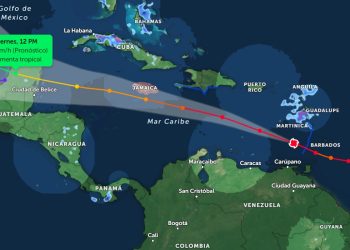 Conred está en alerta anaranjada por lluvias y monitorea avance del huracán Beryl
