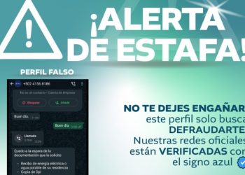 Mintrab alerta sobre estafas e insta a denunciar. / Foto: Mintrab.