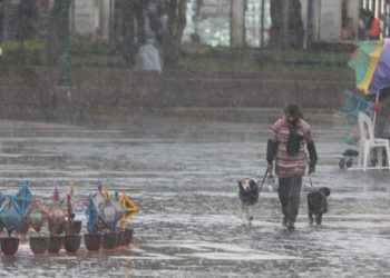 Lluvias continuarán durante este fin de semana. /Foto: Alejandro García.