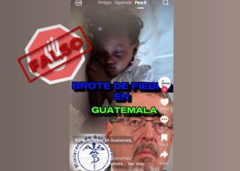 Desmienten que en el país haya un brote de fiebre tifoidea. /Foto: MSPAS.