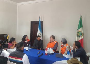 Presidente Arévalo supervisa atención por deslizamientos en Pastores, Sacatepéquez