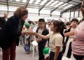 La vicepresidenta Herrera participó compartió con niños en el marco de la conmemoración del Día Mundial contra el Trabajo Infantil. /Foto: Dickéns Zamora.