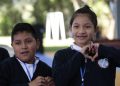 Los niños conocieron medidas de prevención de la trata de personas. /Foto: Daniel Ordóñez.