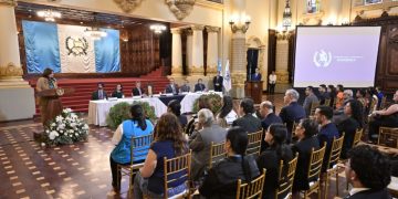 Presentación de la campaña de Vacunación en acción contra poliomielitis y sarampión. /Foto: Álvaro Interiano.