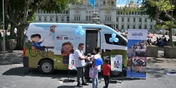 La SVET llevó a cabo una feria informativa enfocada en la prevención de delitos VET. /Foto: Byron de la Cruz.