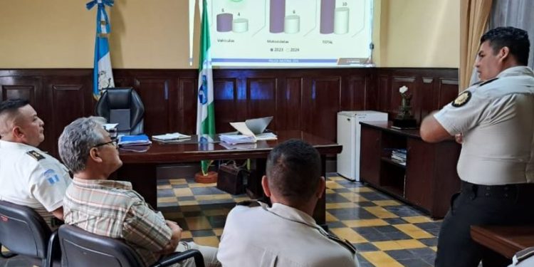 Reunión de trabajo para fortalecer acciones de seguridad en Retalhuleu