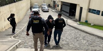 Deic captura a presunto criminal en San Miguel Ixtahuacán./ Foto: PNC.