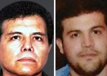 Ismael Zambada García, mejor conocido como "Mayo" (izuierda) y Joaquín Guzmán López (derecha), fueron arrestados el 26 de julio. / Foto: FOLLETO DE EFE/EPA/DEA.