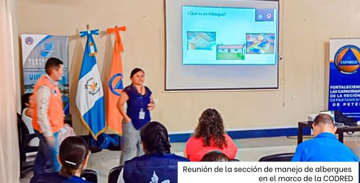 En Petén dan seguimiento a la temporada de lluvias y acciones de seguridad