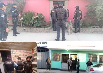 El trabajo de la PNC en la desarticulación de estructuras criminales y la captura de sus miembros ha sido notable en lo que va del año. / Foto: Mingob.