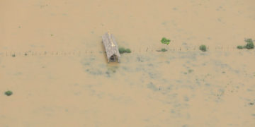 Las lluvias han dejado inundaciones y daños por lo que se decretó estado de calamidad.