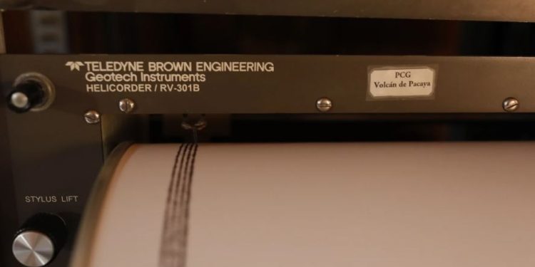 Registro sísmico en Guatemala: más de 2 mil sismos en lo que va del año