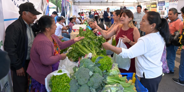 Feria del Agricultor. / Foto: Byron de la Cruz.