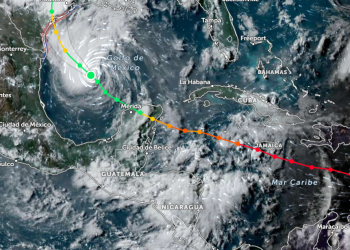 Beryl, convertido en tormenta tropical, se aleja de México y golpeará Texas este domingo