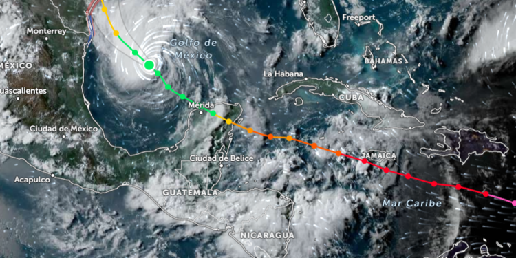 Beryl, convertido en tormenta tropical, se aleja de México y golpeará Texas este domingo