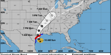 Beryl retomará su fuerza y golpeará Texas como huracán.